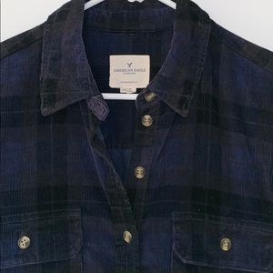 American Eagle Corduroy Flannel
